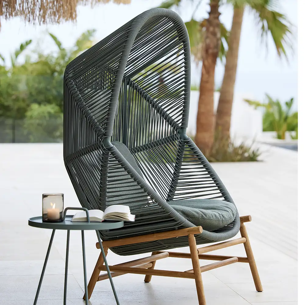 Hive riippuva tuoli Dusty green, Weave