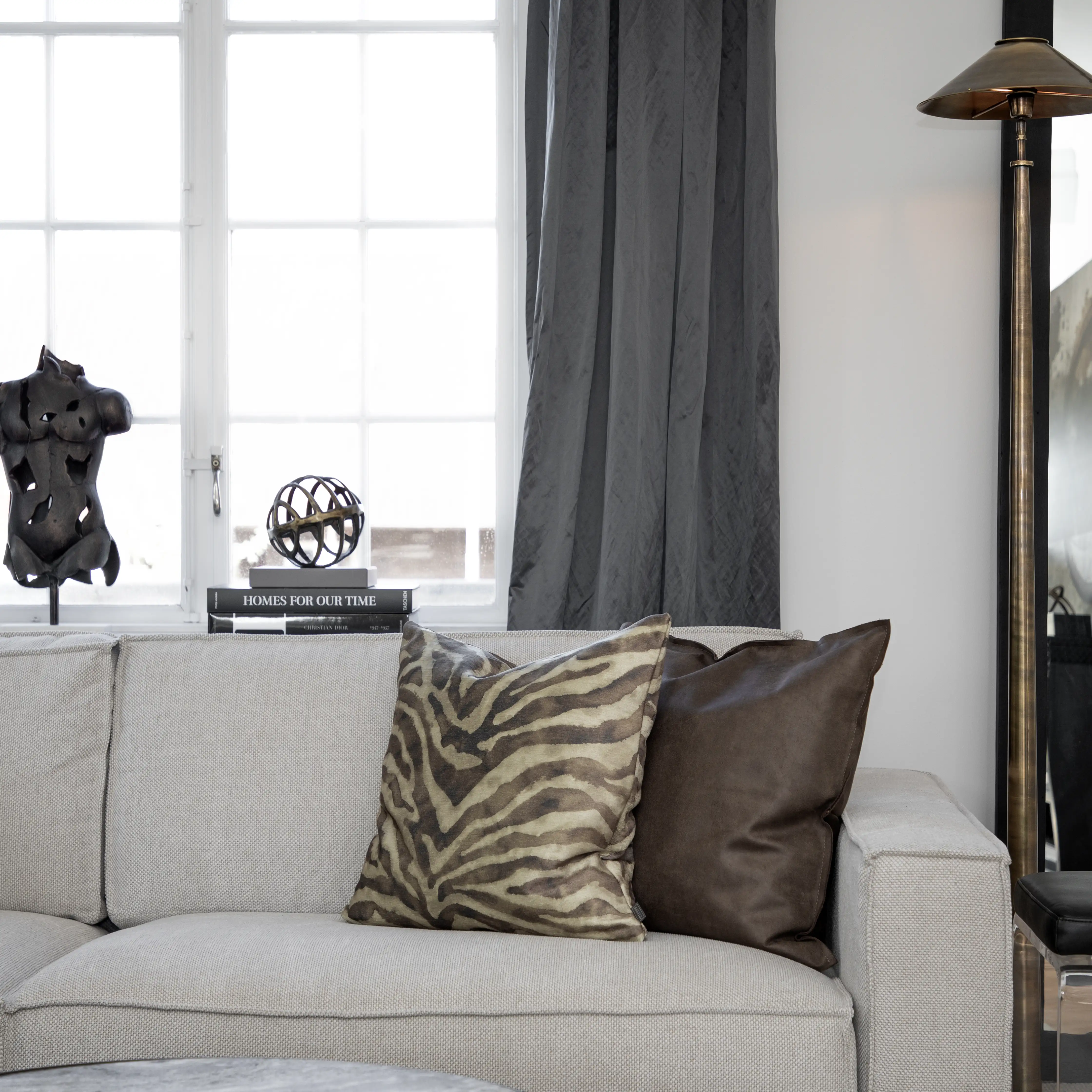 Montana vasen moduuli 1-istuttava 114 cm Haze cream Artwood