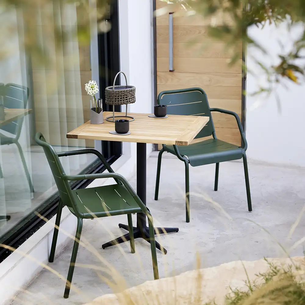 Copenhagen Käsinojatuoli Weave Dark green