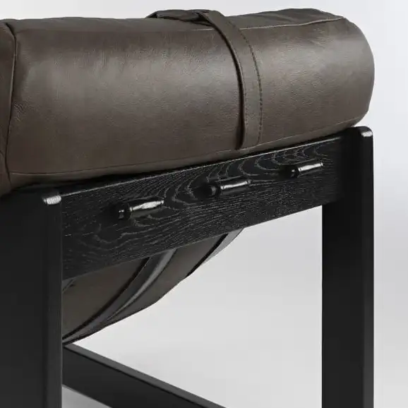 Lounge-nojatuoli Lee ruskea Artwood