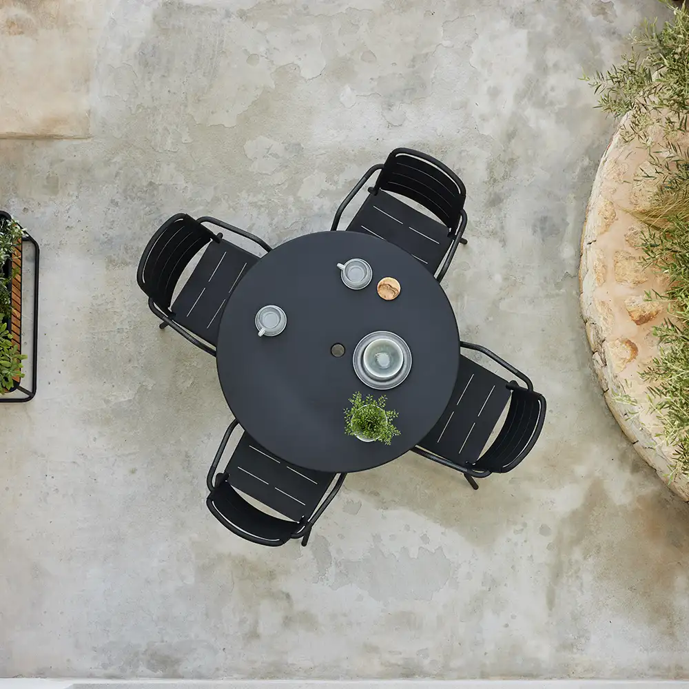 Copenhagen Käsinojatuoli Weave Lava grey