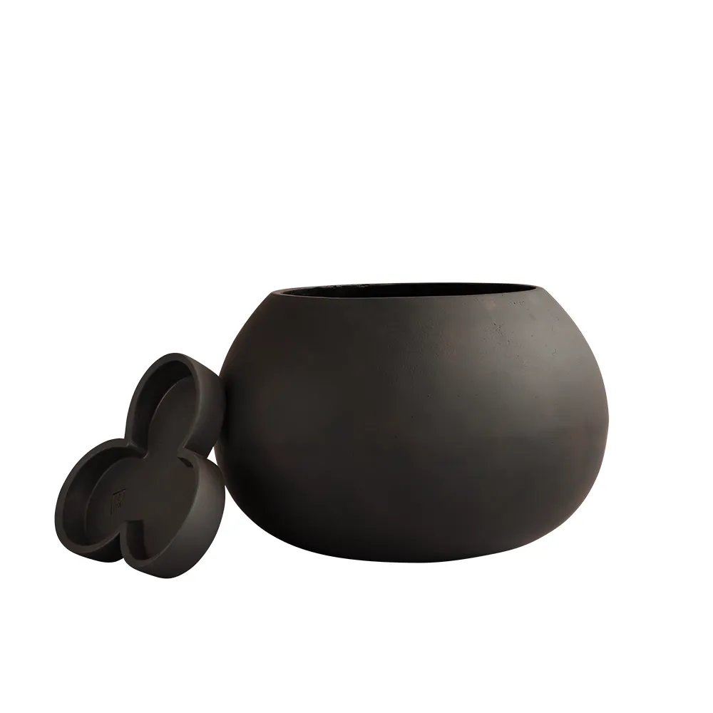 Urchin ruukku Medio - Coffee