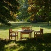 Drachmann lauta 126 cm teak