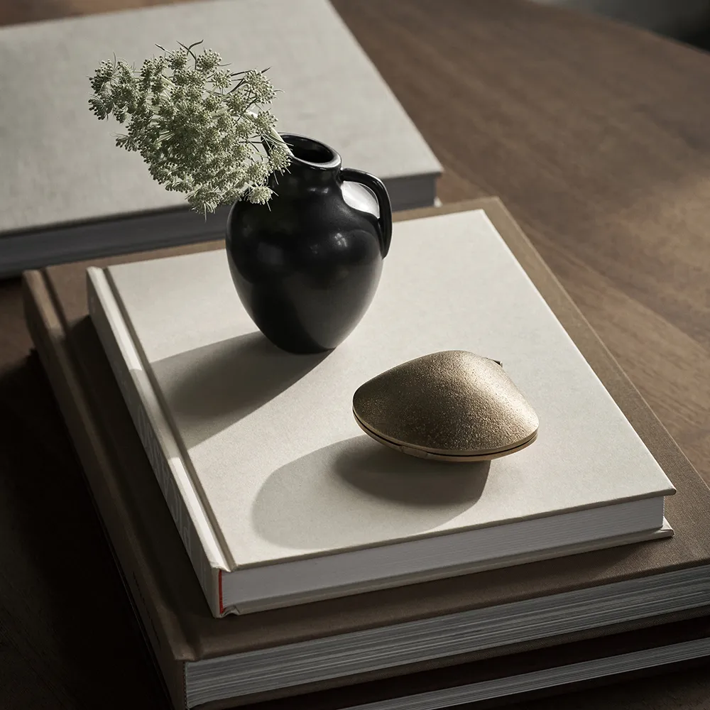 Kynttilänjalka Clam messinki