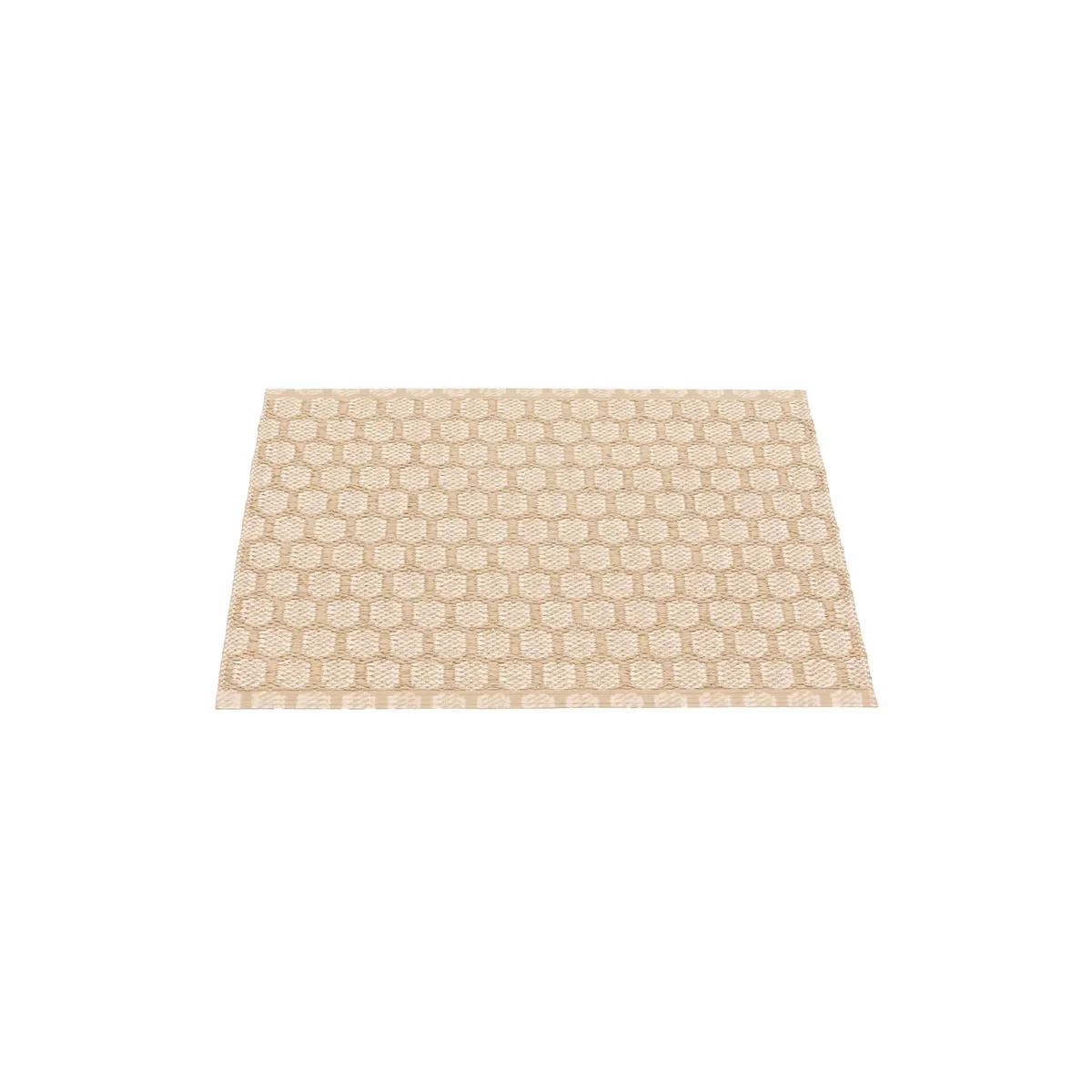 Pappelina, Käännettävä Muovimatto MIMI Beige/Vanilla 70x50 cm