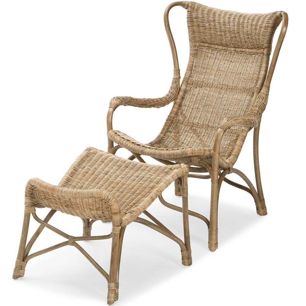 Praktö jalkapenkki luonnonrottinkia