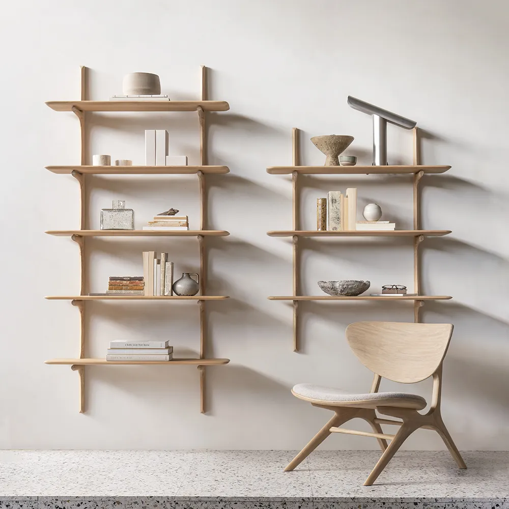 PI Seinähylly Tammi 3 hyllyä
