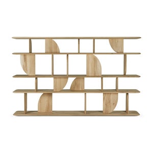 Geometric Hylly tammi 210x35x130 cm