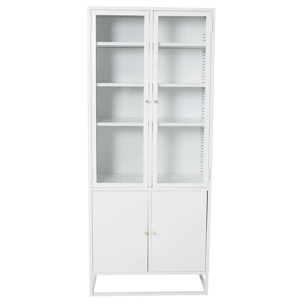 Bakal vitriinikaappi Valkoinen