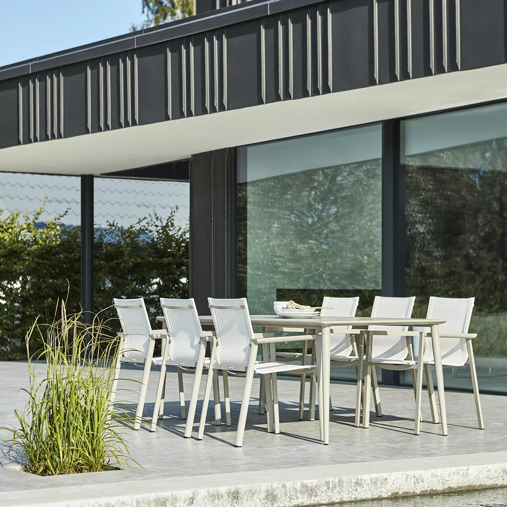 Delia pinottava tuoli khaki/textilene