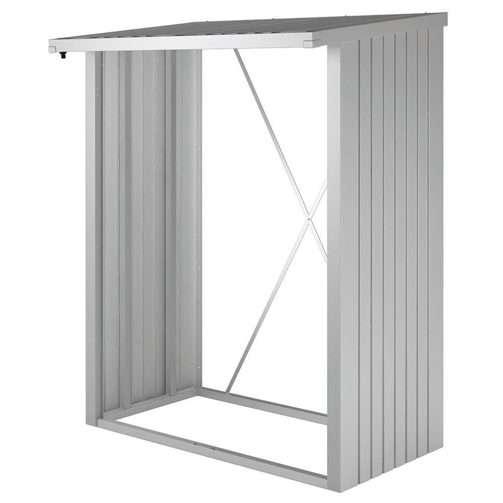 Woodstock vedförvaring 150 cm hopea