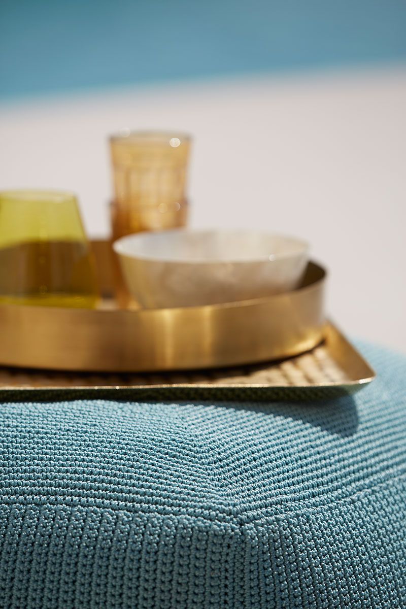 Divine jakkara, 55x55 cm antrasiitti