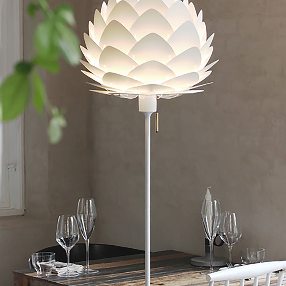 Aluvia Lampunvarjostin Ø40 cm Pearl White