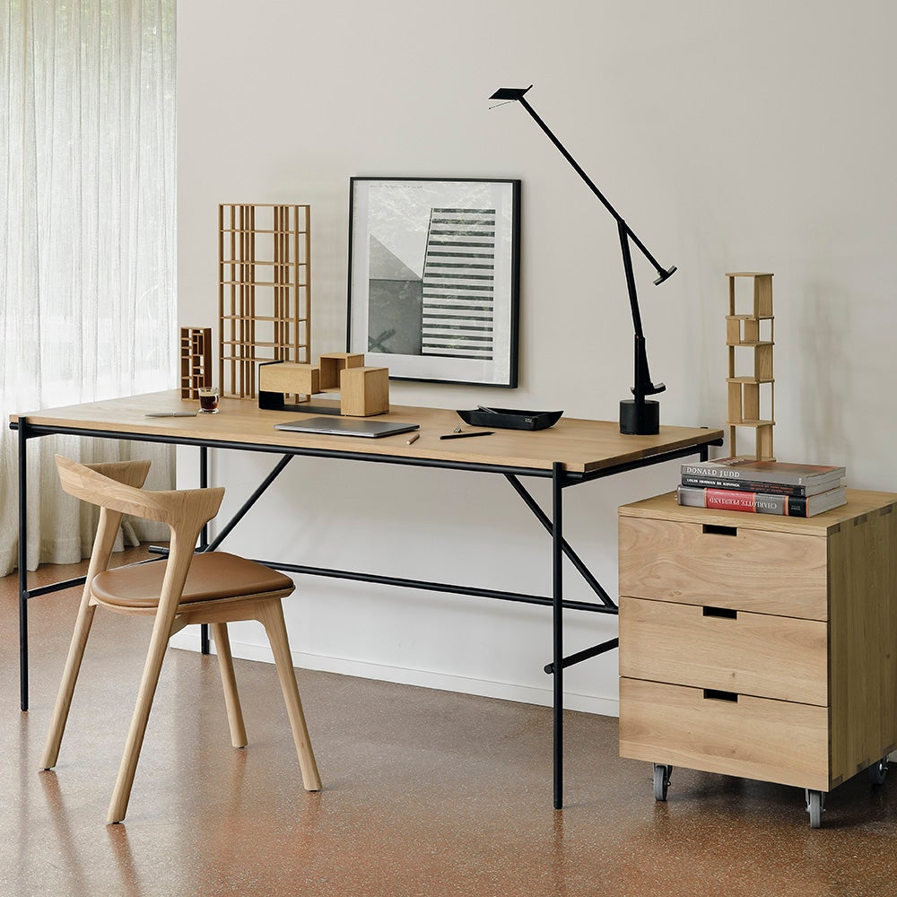 Billy 3 laatikon laatikosto Tammi