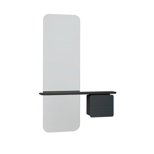 One More Look Peili musta tammi/ Anthracite Grey