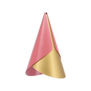 Cornet Lampunvarjostin Nuance Rose/Brass