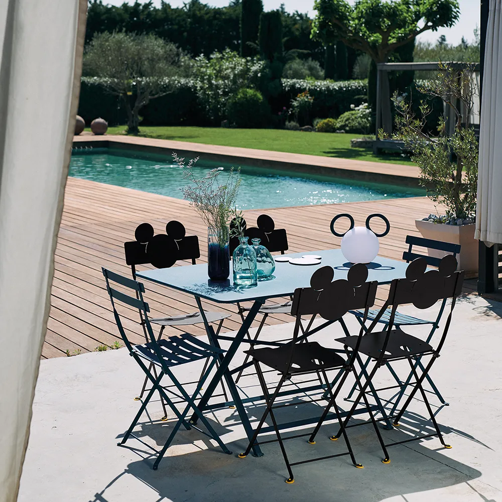 Bistro taulukko 97 x 57 cm Acapulco blue