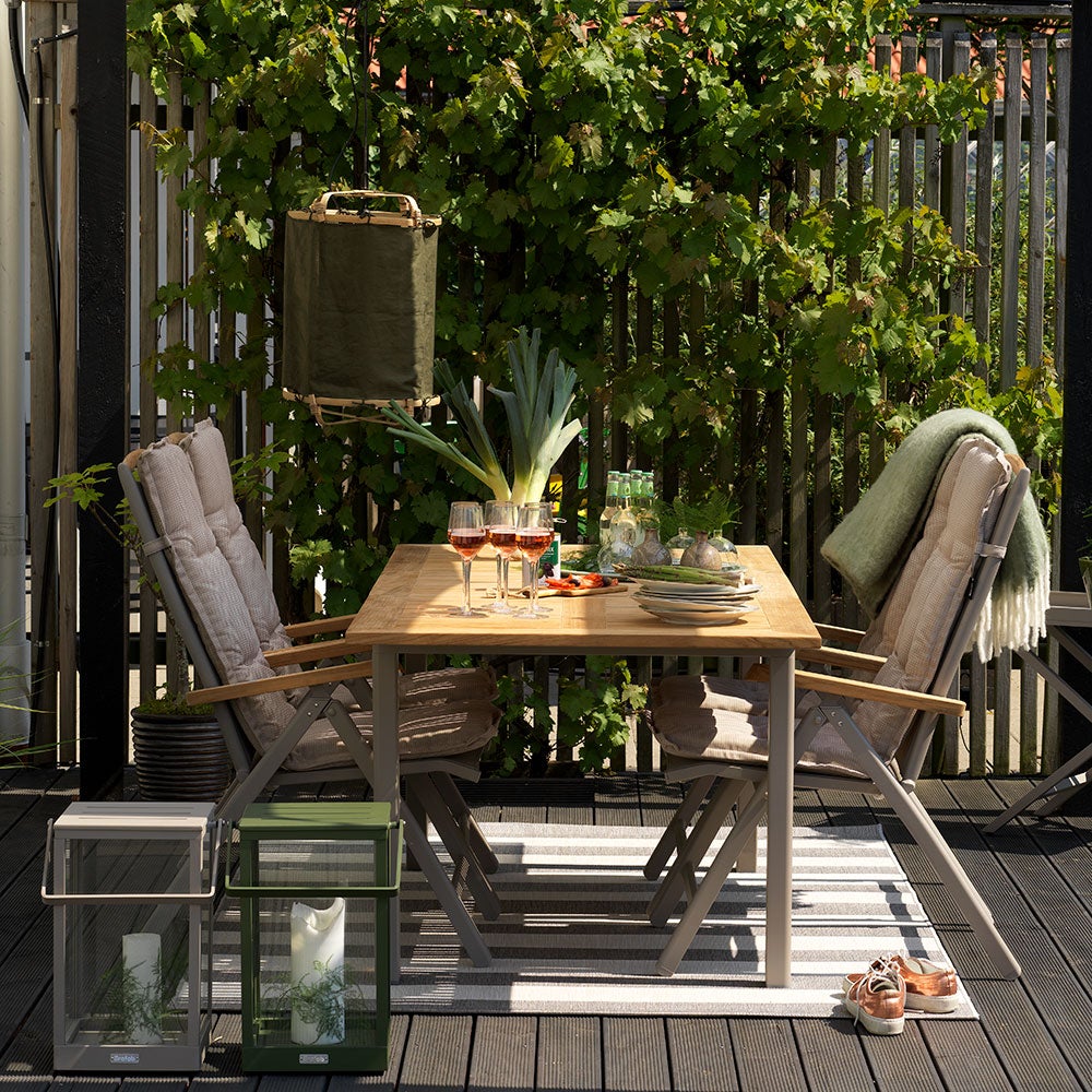 Andy & Lyon ruokailuryhmä khaki/tiikki Brafab 