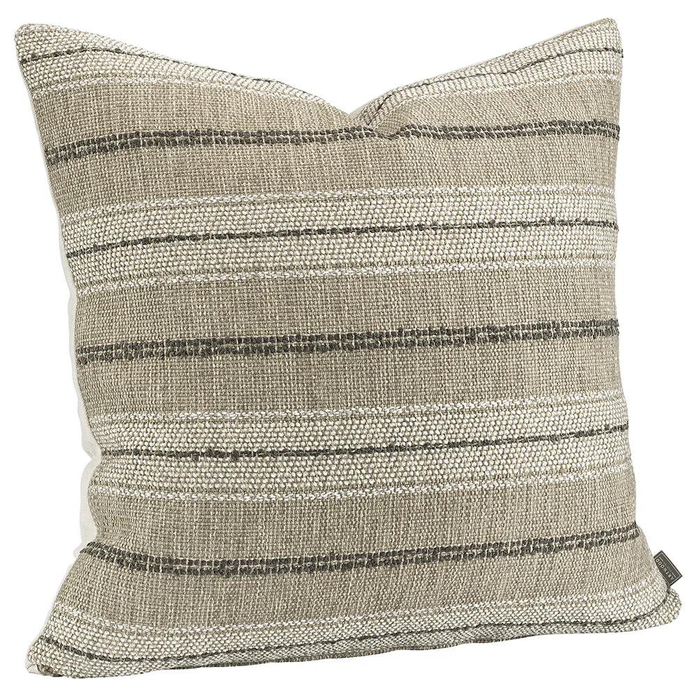 Nomad Multi Stripe Tyynyliina Linen 50x50 cm 