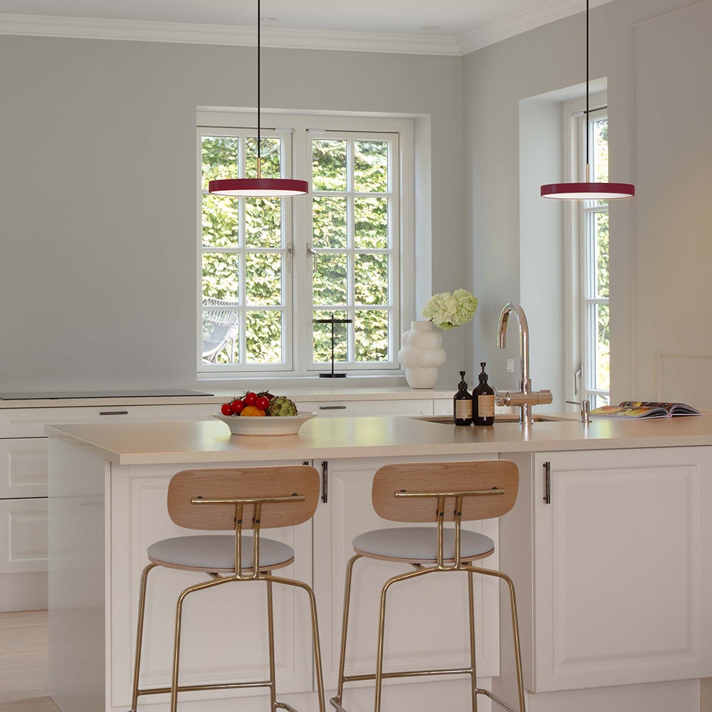 Asteria Plus Mini Kattovalaisin Ø 31 cm Ruby Red