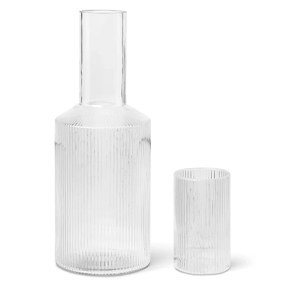 Ripple Dekantterin kansi - Clear