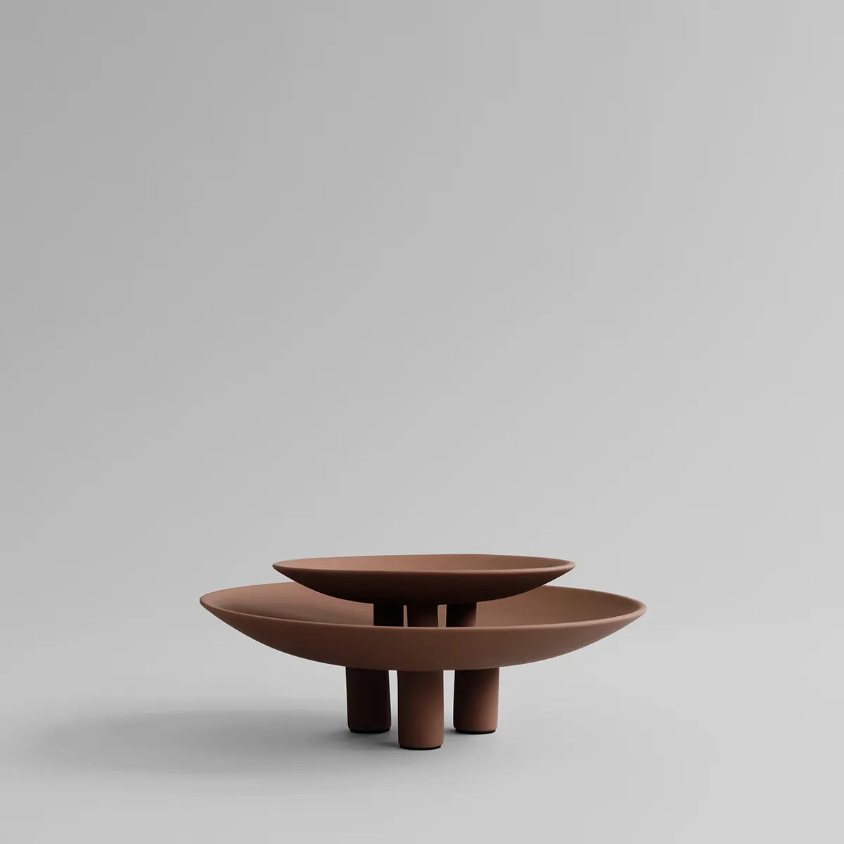 Käsinmaalattu koristevati Duck Mini Almond Ø 30 cm