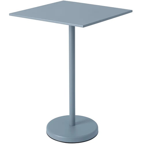 Linear Steel Baaripöytä 70x70 cm Pale Blue