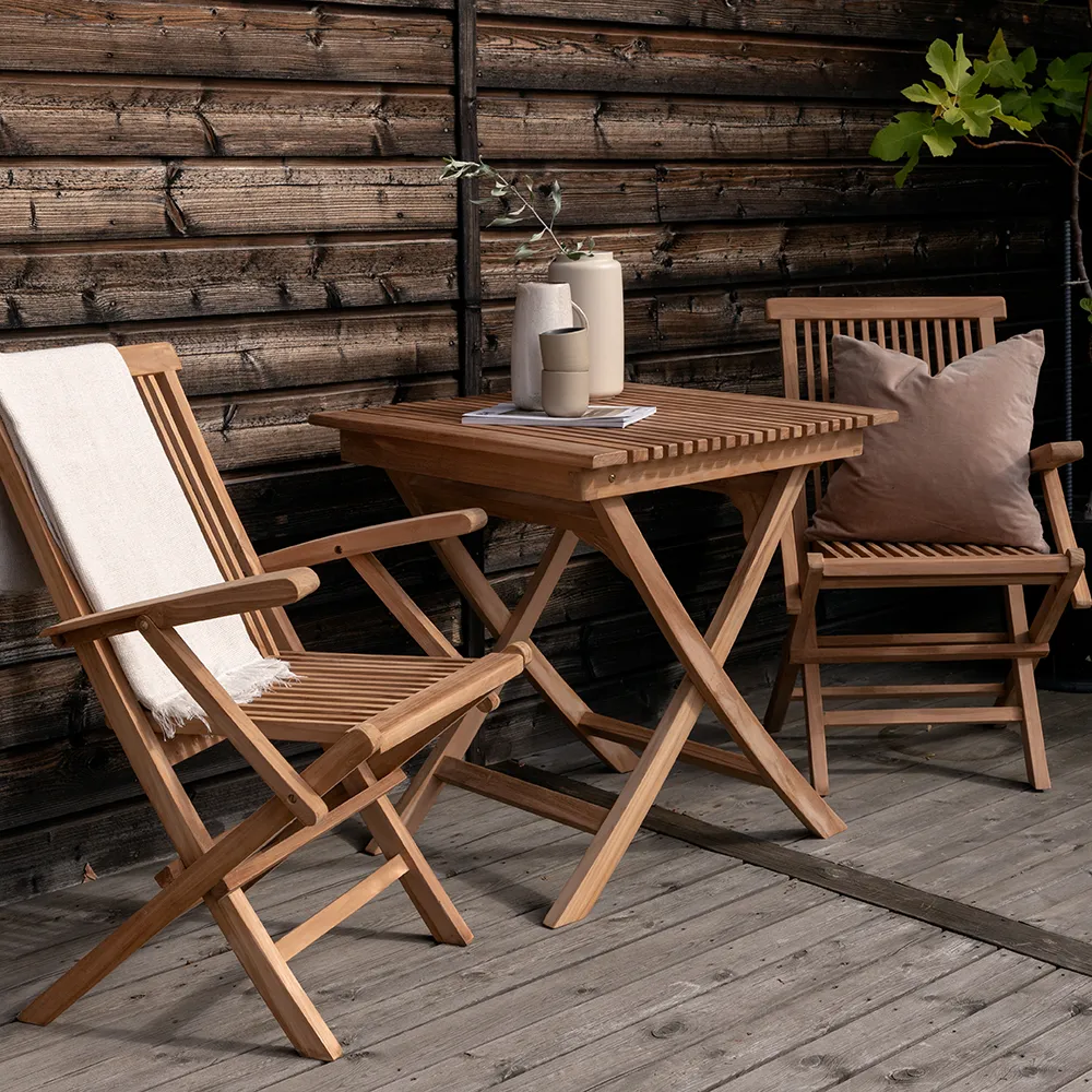 Ghana kahvilapöytä 70x70 cm Teak 