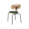 Curious ruokatuoli tammi/musta metalli Racing Green