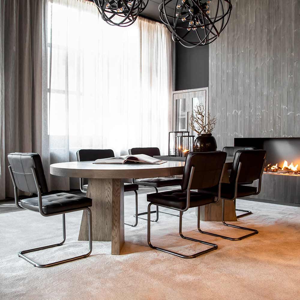 Carlos ruokapöydän tuoli Black Artwood 