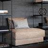 Montana rahi 112 x 112 cm Nubuck Taupe Artwood