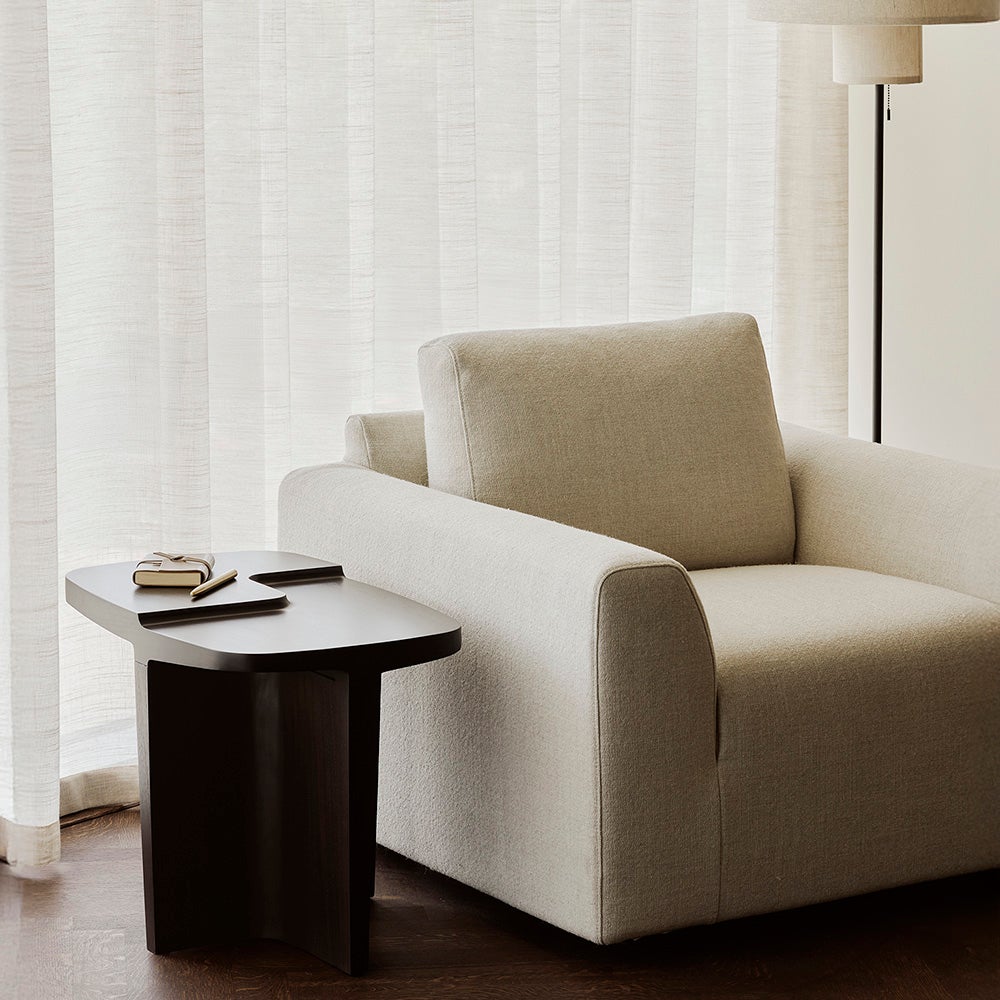 Brutalist Sivupöytä mahonki