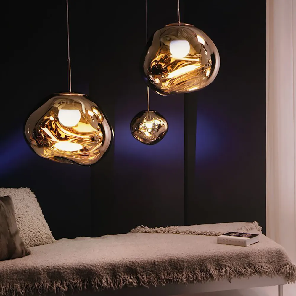 Melt Pendant Mini Gold LED