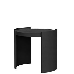  Oakland-sivupöytä Ø55 cm musta