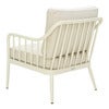 Coleville nojatuoli  Pearl white / Dot beige