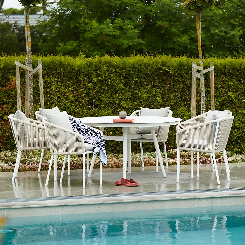 Lersund ruokailutuoli Valkoinen 