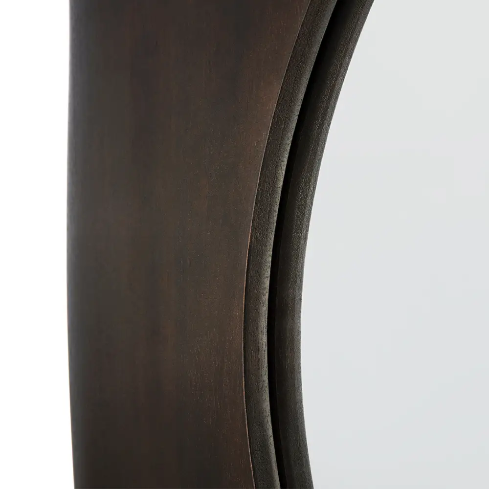 PI-seinäpeili 100x100 cm lakattua mahonkia