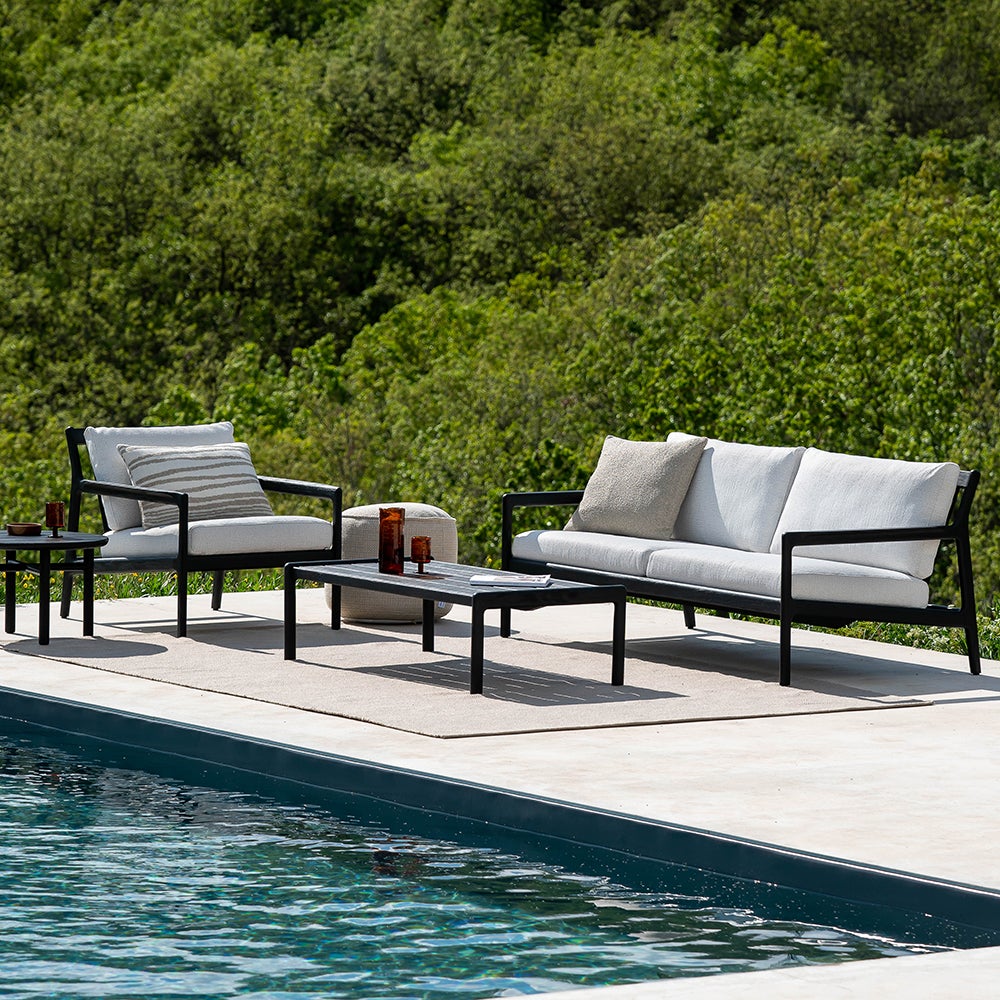 Jack 2-istuttava soffa Black/Off White