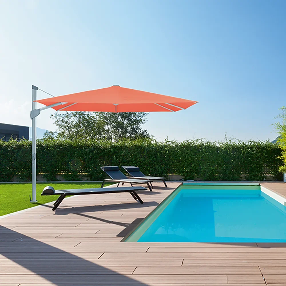 Fortano 300x300 cm aurinkovarjo alu Cat.4 408 Black