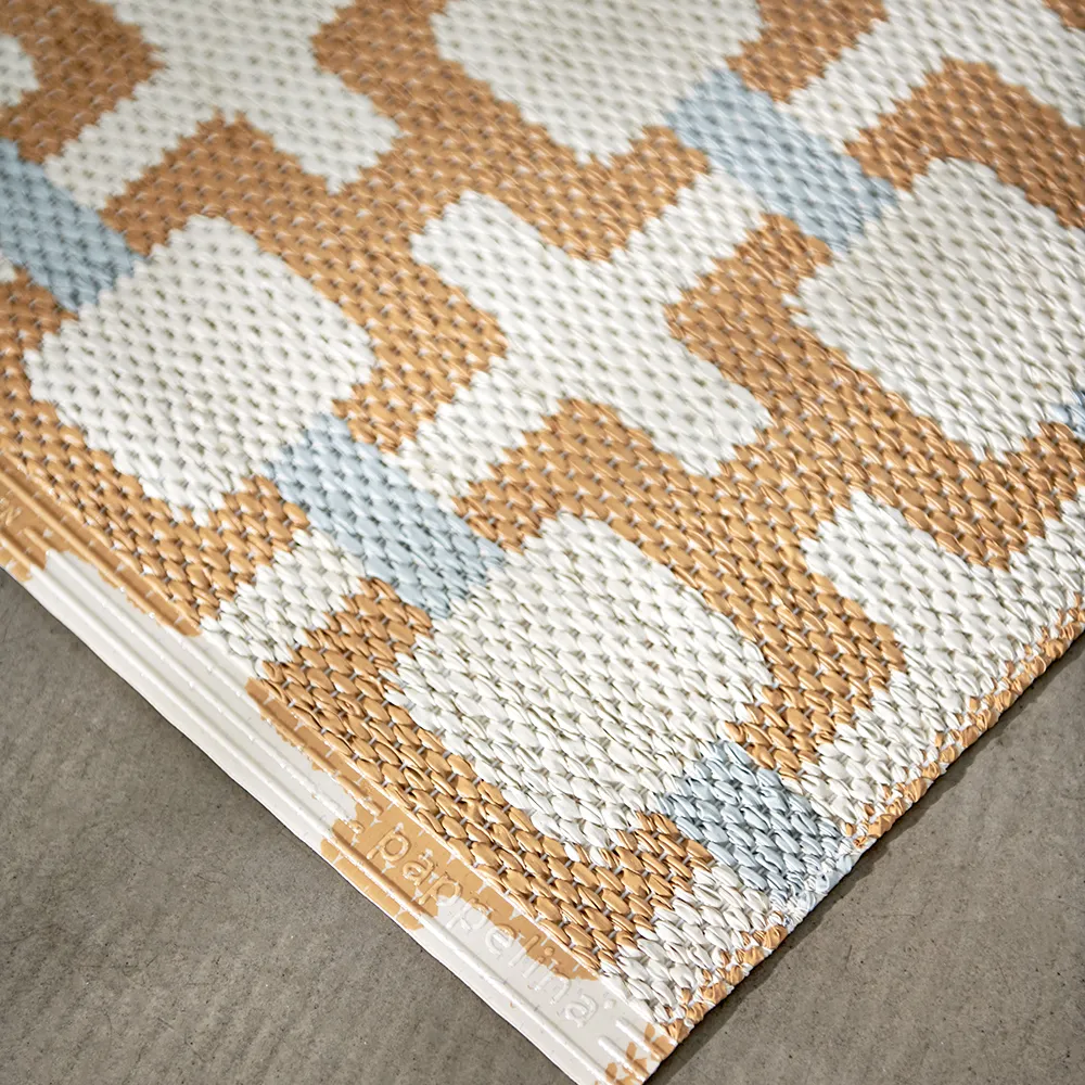 Tom matto Ochre/Cream/Sage 70 x 120 cm