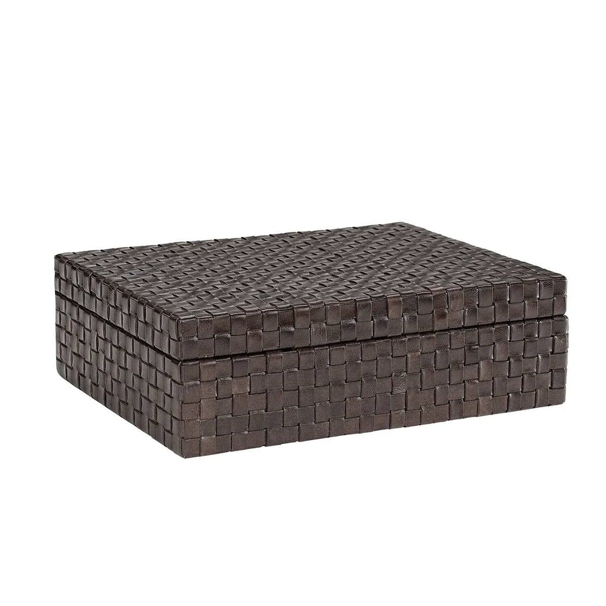 Nahkainen säilytyslaatikko Fuego Deep brown