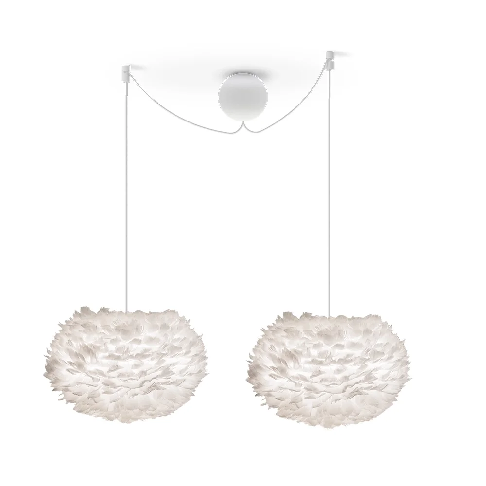 Eos Lampunvarjostin Medium Ø45 cm White