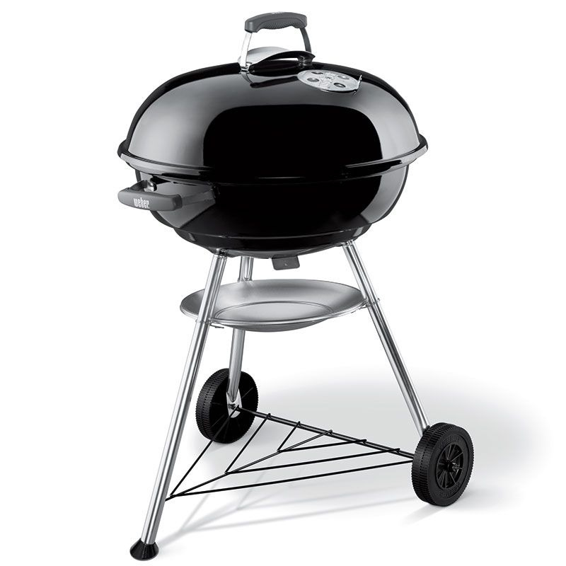 Compact hiiligrilli 57 cm musta Weber