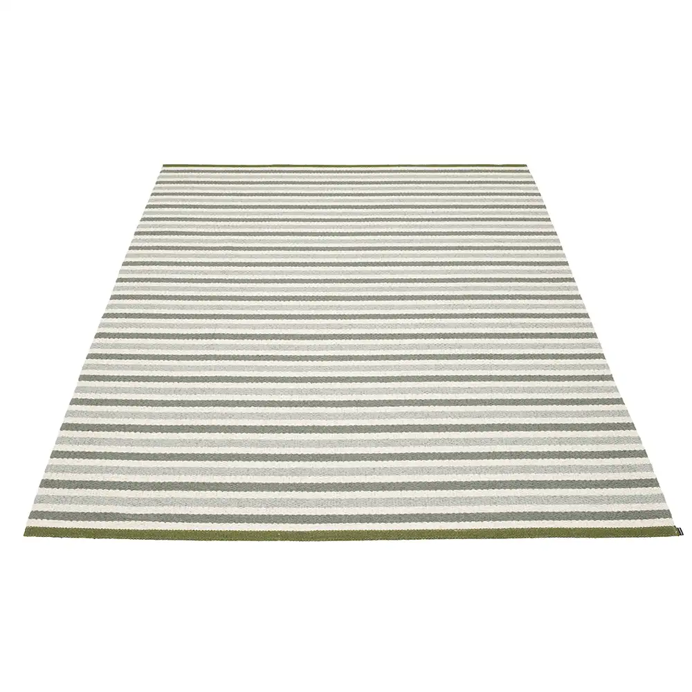 Pappelina Teo matto 230×320 cm Sage/Army/Vanilla