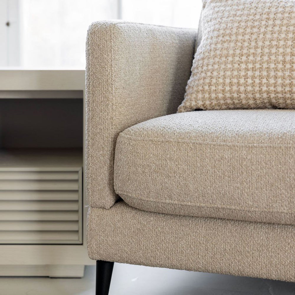 ANDORRA-kankainen nojatuoli Rhyme Beige