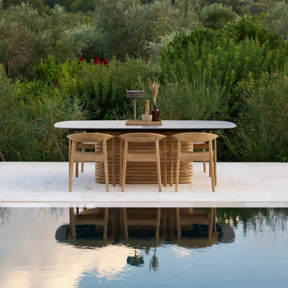 Majestic tuoli m/käsinoja istuinpehmuste Umber brown, Rise