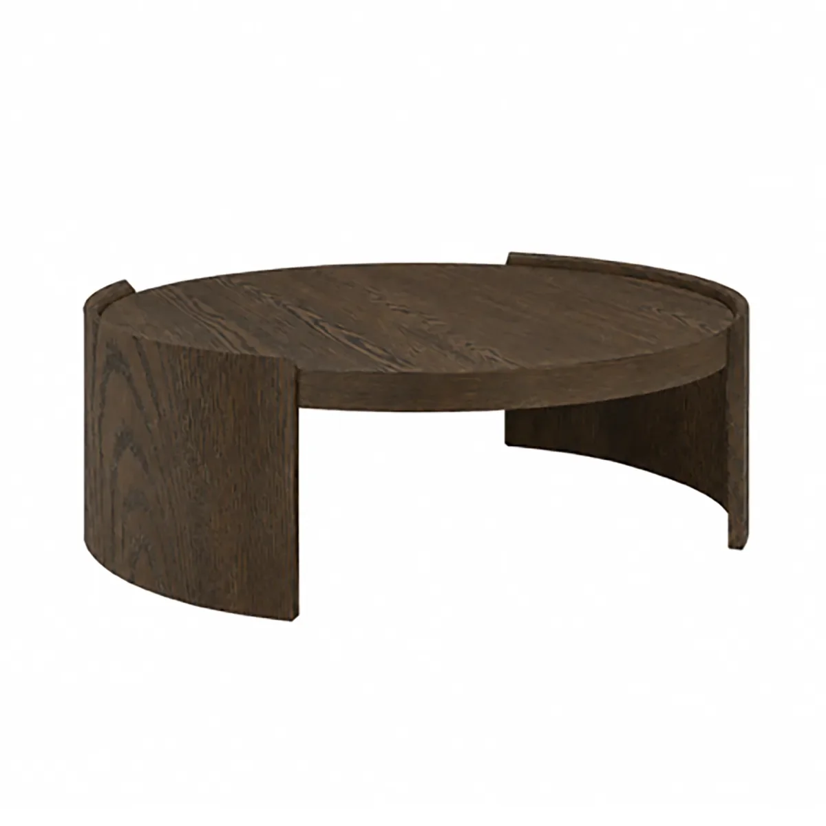 Pyöreä sohvapöytä Oakland Ø 100 cm US brown