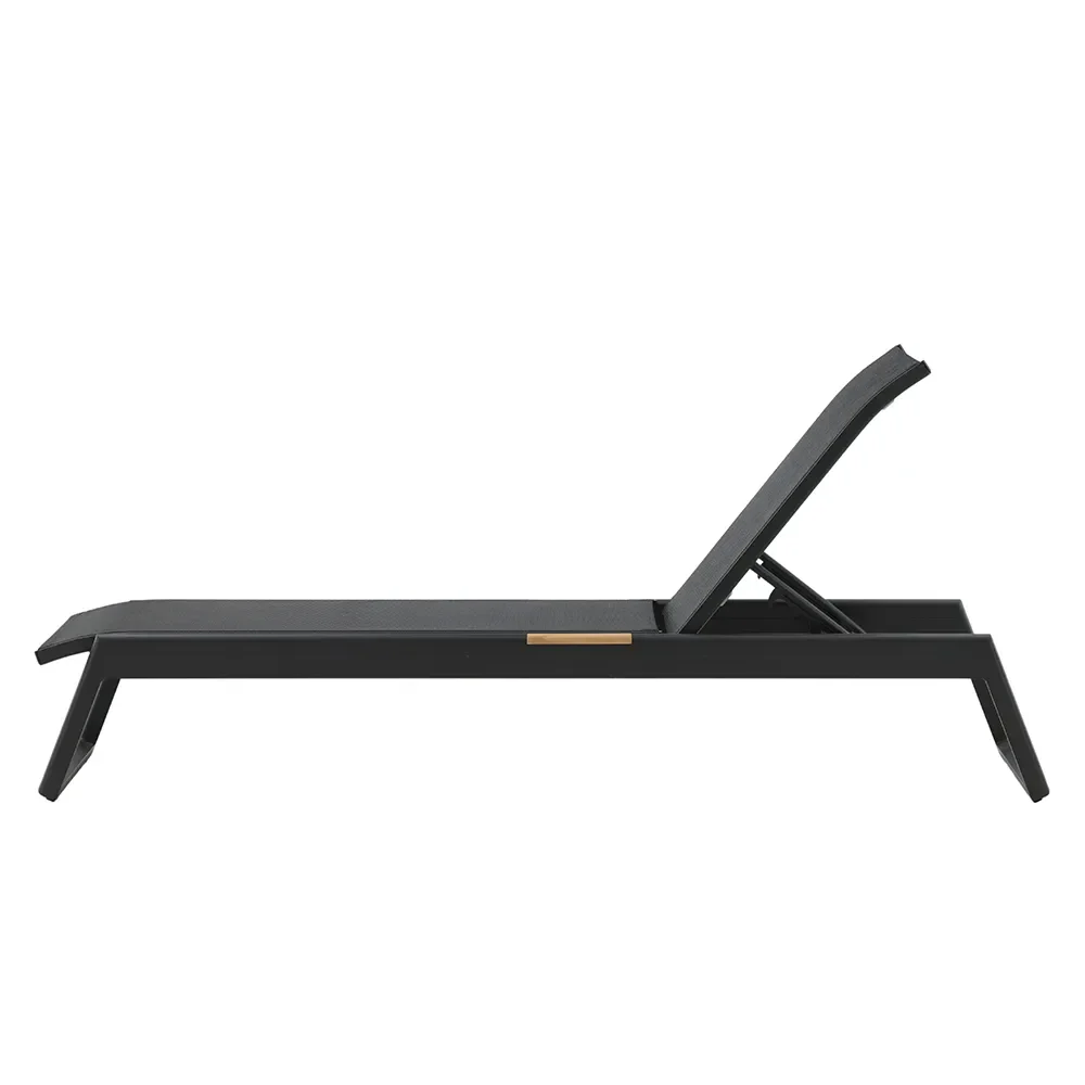 Meksikon aurinkotuoli musta 2 kpl