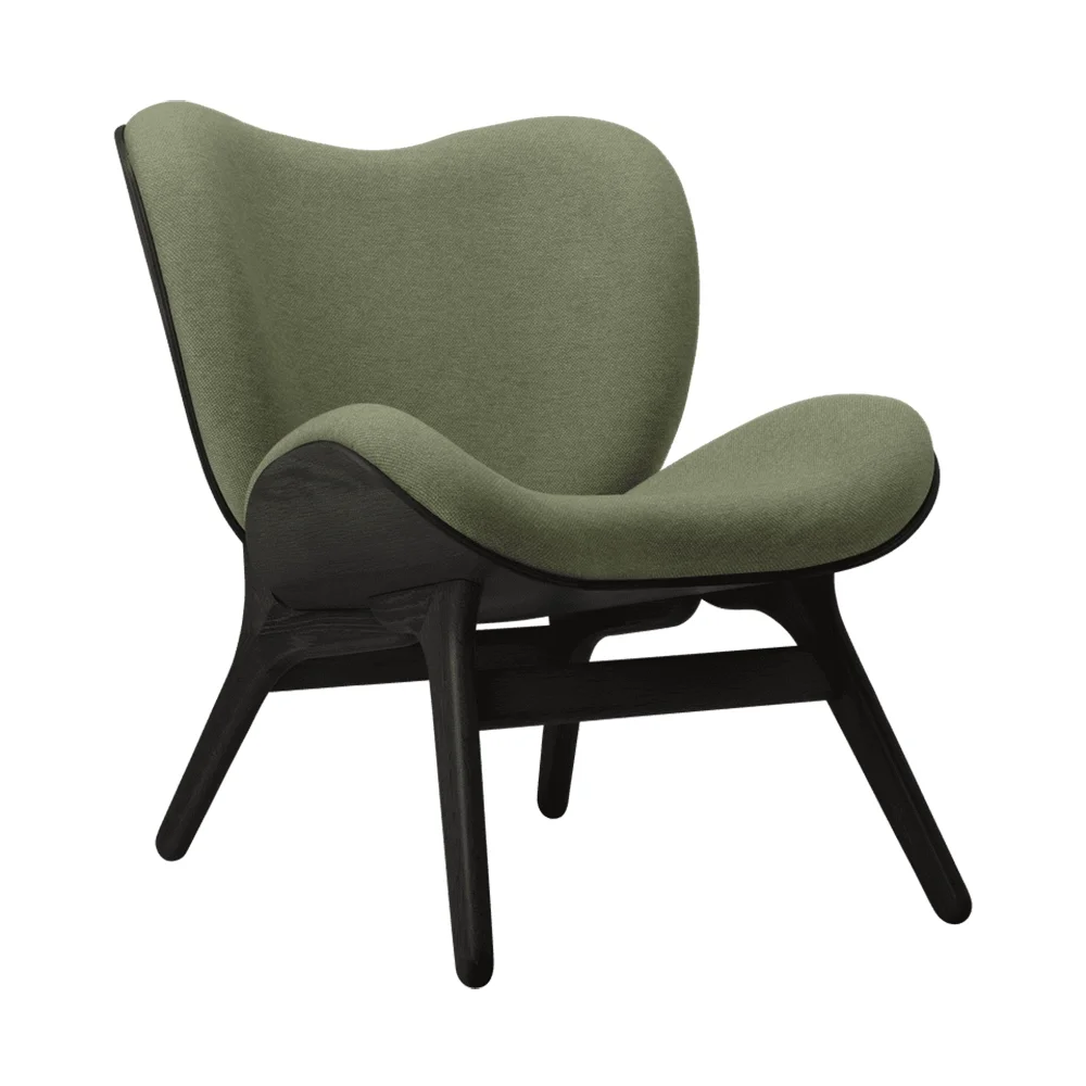 A Conversation Piece Lepotuoli Black Oak/Morning Meadows