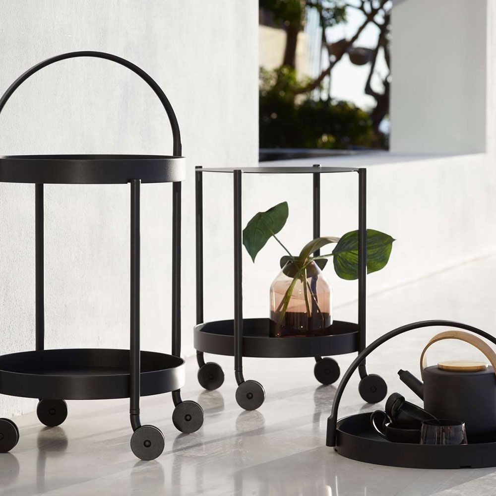 Roll Vaunu / Sivupöytä Valkoinen